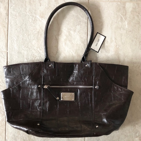 Nine West Handbags - Nine West Large Brown Piermont Bag Purse